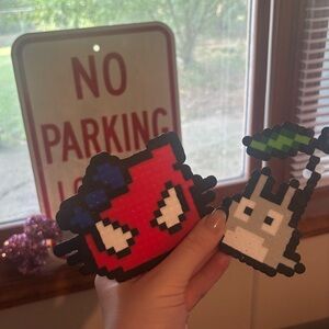 Pixel Art - sold separately 💚 hello Kitty x Spider-Man + Totoro